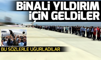 Erzincan'da Binali Yıldırım'a büyük ilgi! Yıldırım'ın yüzlerce hemşehrisiyle tokalaşması 1 saat 8 dakika sürdü..