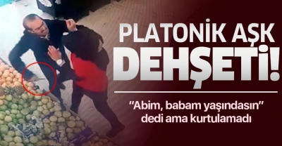  Erzurum'da, Platonik aşk dehşeti kamerada! 
