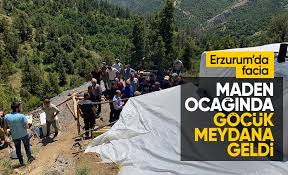 Erzurum'da taş ocağında göçük! 3 işçi hayatını kaybetti