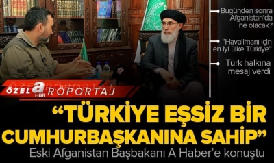 Eski Afganistan Başbakanı Gülbeddin Hikmetyar: Hamid Karzai Havalimanı için en güvenilir ülke Türkiye'dir