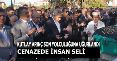 Eski TBMM Başkanı Arınç’ın ağabeyi son yolcuğuna uğurlandı 