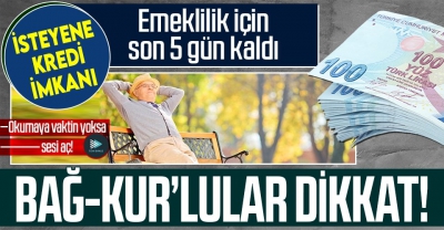 Esnafa kolay emekli olma imkanı: Son 5 gün! Borçlar silinecek