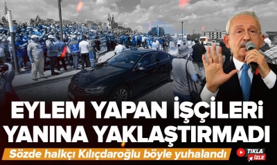 Eylem yapan CHP'li belediyenin işçilerine Kılıçdaroğlu şoku!