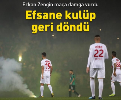 Fatih Karagümrük Sakaryaspor'u geçti, Spor Toto 1. Lig'e yükseldi.