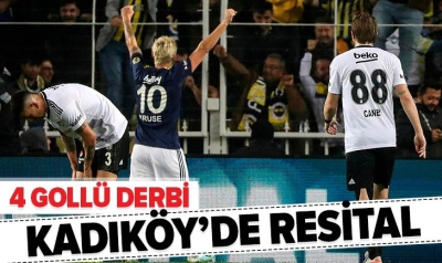 Fenerbahçe - Beşiktaş maç sonucu : 3 - 1