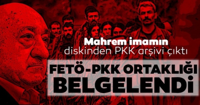 FETÖ-PKK ortaklığı kanıtlandı! Mahrem imamın hard diskinden PKK arşivi çıktı..