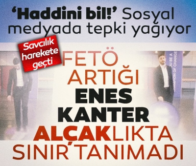 FETÖ’cü Enes Kanter, alçaklıkta sınır tanımadı! Sosyal medyadan tepki yağıyor: Vatan haini...