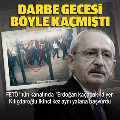 FETÖ'nün kanalında 'Erdoğan kaçacak' diyen Kılıçdaroğlu yıllar sonra yine aynı yalana başvurdu