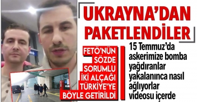FETÖ'nün sözde Bağdat sorumlusu Salih Fidan ile sözde Erbil sorumlusu Samet Güre Türkiye'ye paketlendi.