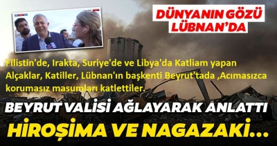 Filistin'de, Irakta, Suriye'de ve Libya'da Katliam yapan Alçaklar, Katiller, Lübnan'ın başkenti Beyrut'tada ,Acımasızca korumasız masumları katlettiler.