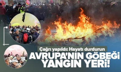 Fransa'da emeklilik reformuna karşı grev! 