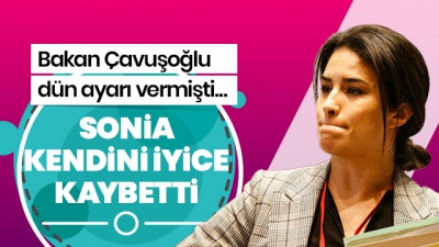 Fransız Parlamenter Sonia Krimi adresi şaşırdı, 'demokrasi dersi' vermeye kalkıştı.