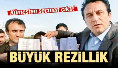 Garsonu, hizmetliyi sandık kurulu başkanı yaptılar.