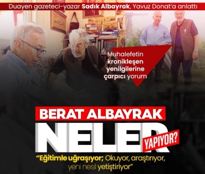 Gazeteci - Yazar Sadık Albayrak'tan yaklaşan seçimlere ilişkin önemli değerlendirmeler... 