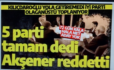 Gelecek Partisi Sözcüsü Serkan Özcan 6 Mart’tan önce adayı açıkladı