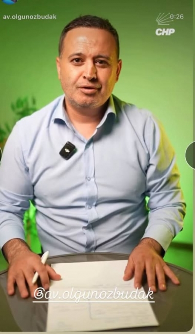 Genç Avukat  Olgun Özbudak, CHP Salihli  İlçe Başkanlığına aday olduğunu açıkladı.