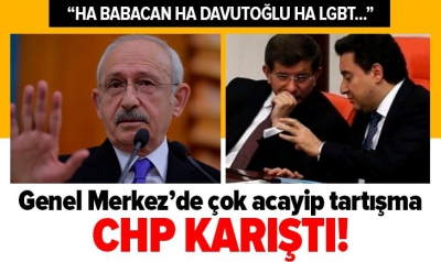Genel verici CHP, Davutoğlu ve Babacan için de devrede! Hülleciler iş başında.