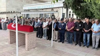 Gördes'te, Kıbrıs Gazisi Hasan Yıldız son yolculuğuna uğurlandı