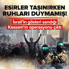 Gösteri sandıkları Kassam'ın operasyonu çıktı! İsrail'i şaşkına çeviren planı serbest bırakılan siyonist esirler itiraf etti.
