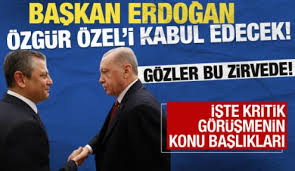 Gözler Başkan Erdoğan - Özgür Özel görüşmesinde... Hangi konular gündeme gelecek? Özgür Özel kimlerle görüştü?