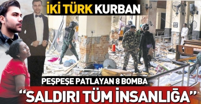 Güney Asya ülkesi Sri Lanka'da 3 kilise ile 3 otelde yaşanan patlamada 215 kişi hayatını kaybetti...