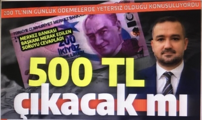 Günlük ödemelerde yetersiz kaldığı konuşuluyordu! Merkez Bankası Başkanı açıkladı: 200 TL’den büyük banknotlar basılacak mı?