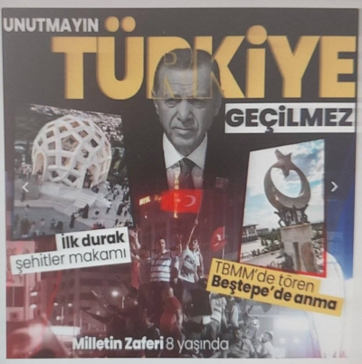 Hainlere karşı milletin zaferi! 15 Temmuz'un yıl dönümünde Türkiye 253 şehidini anacak