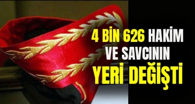 Hakim-savcı kararnamesi tamamlandı! İşte atanan hakim ve savcıların isim isim tam listesi..