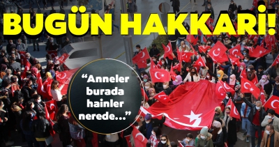 Hakkari'den Diyarbakır'daki annelere destek yürüyüşü! 'Evlatlarımıza sahip çıkmak hepimizin vicdani borcudur'.