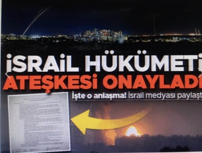 Son dakika...İsrail hükümeti ateşkesi onayladı: İşte anlaşma metni