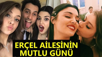 Hande Erçel’in mutlu günü! Ablası Gamze Erçel evlendi.