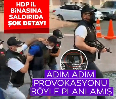 HDP binasına saldıran Onur Gencer aynı binada bulunan İngilizce kursuna keşif amaçlı yazılmış