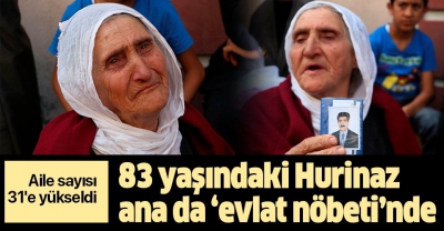 
HDP önündeki eylemde aile sayısı 31 oldu
.