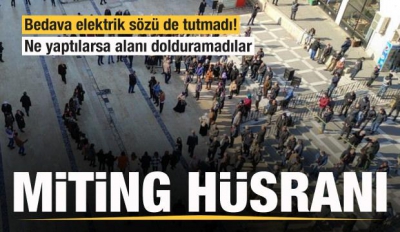 HDP Urfa mitingiyle bir kez daha rezil oldu! Kılıçdaroğlu'nun Şanlıurfalı çiftçilere bedava elektrik sözü akıllara geldi