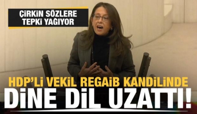 HDP'li Oya Ersoy kandil gecesi haddi aştı: TBMM kürsüsünden İslam'a ve Müslümanlara hakaret
