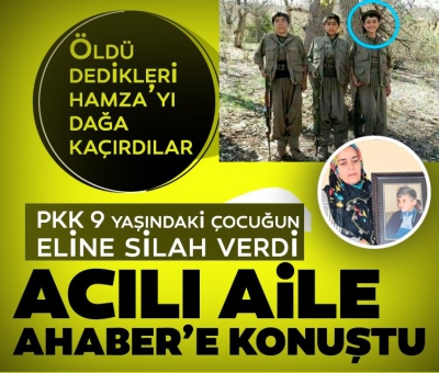 HDP'lilerin 'Zap suyuna düştü' dediği 9 yaşındaki Hamza Adıyaman'ın PKK tarafından kaçırıldığı ortaya çıktı! 