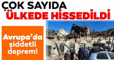 Hırvatistan'da Avrupa'yı sallayan deprem! Korkunç görüntüler, nükleer santraller kapatıldı