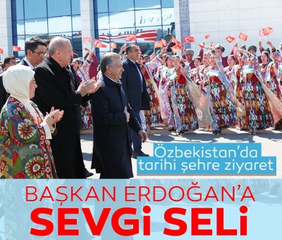  Hive'de Başkan Erdoğan heyecanı! Halk oraya akın etti 