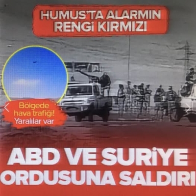 Humus'ta neler oluyor? Uluslararası heyete saldırı! Suriye ve ABD askerleri yaralandı  