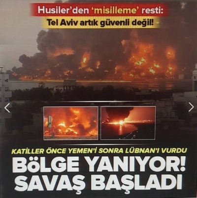 Husiler uzun soluklu savaş ilan etmişti! Terör devleti İsrail'de sirenler çalıyor