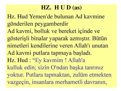 HZ. HUD (A.S.) KİMDİR?