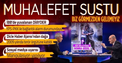 İBB'de bazı gazetecilere 15 bin 30 bin maaş veriliyor!' İçişleri Bakanı Soylu'dan A Haber canlı yayınında flaş açıklamalar.