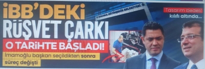 İBB'deki rüşvet çarkı 2019 yılında Ekrem İmamoğlu ile başladı! Kılıfın adı: Grafik bedeli