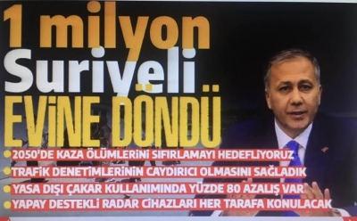 İçişleri Bakanı Ali Yerlikaya'dan yeni trafik kanunu açıklaması: Hedef 2050'de sıfır ölüm 