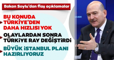İçişleri Bakanı Soylu'dan flaş açıklama: Bu kadar hızlı hasar tespitinin yapıldığı başka bir ülke olmamıştır..