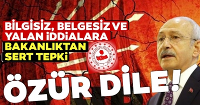 İçişleri Bakanlığı Kılıçdaroğlu'nu özre davet etti!