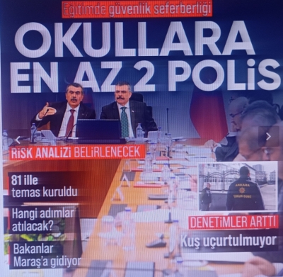 İçişleri Bakanlığı'nda 