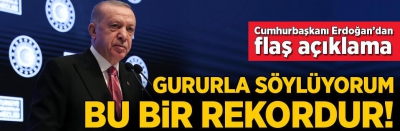 İhracatta tarihi rakamlar! Başkan Erdoğan 2021 yılı dış ticaret verilerinde rekoru açıkladı