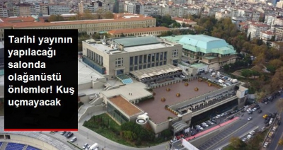 İmamoğlu ve Yıldırm'ın ortak yayın yapacağı Lütfi Kırdar çevresinde yoğun güvenlik önlemi alındı.
