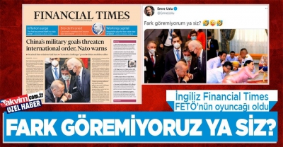 İngiliz Financial Times FETÖ'nün oyuncağı oldu! 'Başkan Erdoğan ve Biden'ın selamlaşması' üzerinden algı operasyonu...